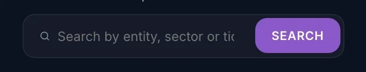 The whole search field and its button in uoaui, dark mode.